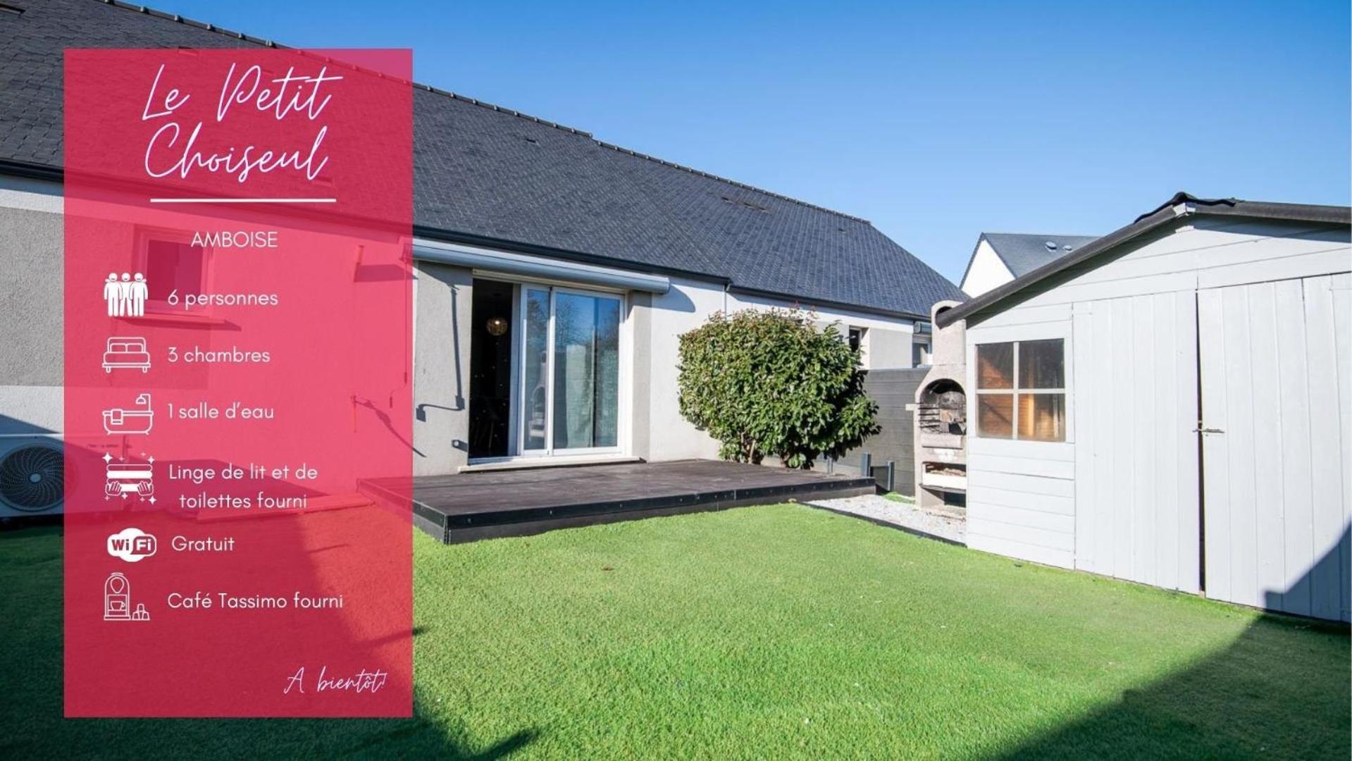 Le Petit Choiseul - Superb Bungalow Sleeps 6 Amboise Extérieur photo